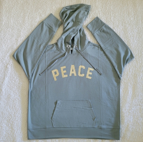 Workshop Republic Clothing "PEACE"☮ Hoodie - NWT - Picture 2 of 15